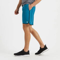 Banks Short Unlined 7" | Sapphire Micro Dot