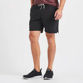 Trail Short | Black Dye Stripe