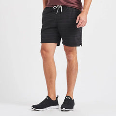 Trail Short | Black Dye Stripe