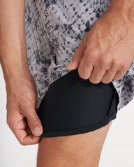 Trail Short | Grey Shibori