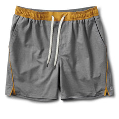 Trail Short | Charcoal Heather Texture
