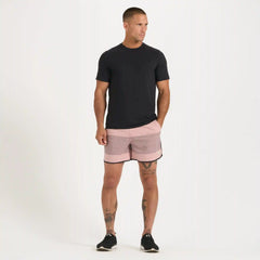Banks Short Unlined 5" | Burnt Clay Stripe