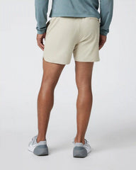 Banks Short Unlined 5" | Cashew Linen Texture