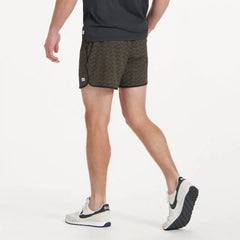Banks Short Unlined 5" | Oregano Basketweave