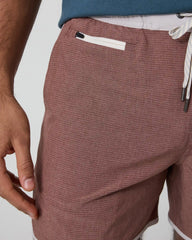 Banks Short Unlined 5" | Sedona Brown Stripe