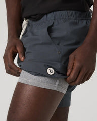 Kore Short Lined 5" | Charcoal