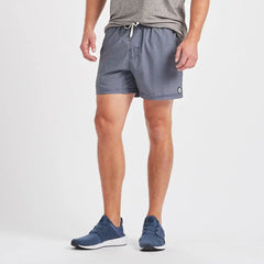 Kore Short 5" | Navy Charcoal Stripe