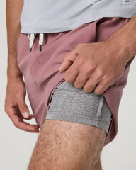 Kore Short Lined 5" | Summer Red