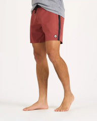 Peak Boardshort | Red Clay Micro Dot