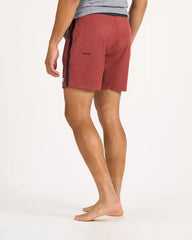 Peak Boardshort | Red Clay Micro Dot