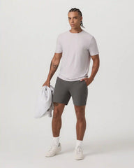 Vuori Meta™ Short 6" | Warm Grey