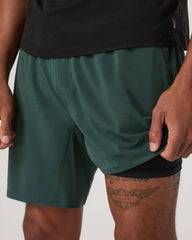 Elevate Kore Short Lined 7" | Hemlock