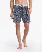 Infinity Boardshort | Charcoal Hydrangea