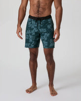 Infinity Boardshort | Deep Sea Plumeria