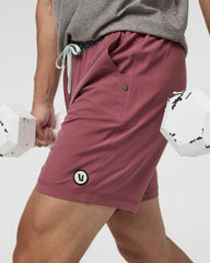 Kore Short Unlined 7" | Saltwater Red