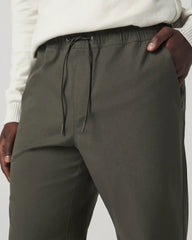 Cascade Elastic Waist Trouser Classic Fit 30" | Dark Oregano