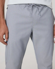 Cascade Elastic Waist Trouser Classic Fit 30" | Heather Grey