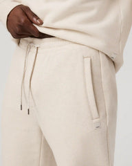 Seaside Straight Leg Sweatpant 30" | Buttermilk Heather