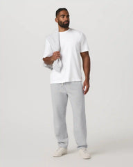 Seaside Straight Leg Sweatpant 30" | Light Heather Grey