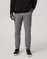 Aim Trouser Athletic Slim Fit 32" | Gull Grey Linen Texture