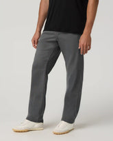 Benton Twill Elastic Waist Pant Relaxed Fit 30" | Dark Pewter
