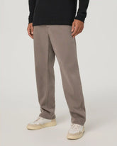 Benton Twill Elastic Waist Pant Relaxed Fit 30" | Smokey Taupe