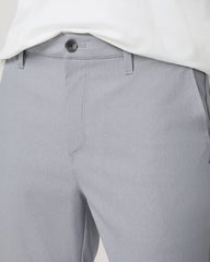Cascade Tech Chino Pant Athletic Slim Fit 32" | Heather Grey