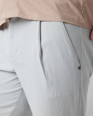 Cascade Elastic Waist Trouser | Sky Grey