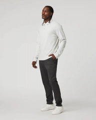 Zurich Elastic Waist Trouser | Dark Pewter Heather