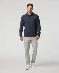 Zurich Elastic Waist Trouser | Light Heather Grey