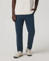 Fletcher Elastic Waist Pant Athletic Slim Fit 30" | Ocean Blue