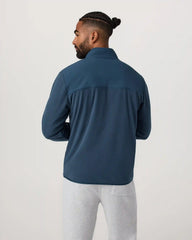 Aspen Half Snap | Ocean Blue