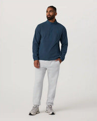 Aspen Half Snap | Ocean Blue