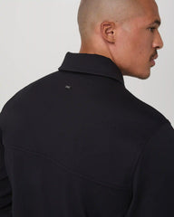 Vuori Meta™ Twill Harrington Jacket | Black