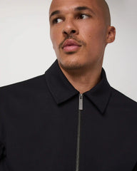 Vuori Meta™ Twill Harrington Jacket | Black