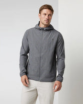 Outdoor Trainer Shell | Vintage Charcoal Linen Texture
