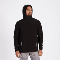 Fields Packable Pullover | Black
