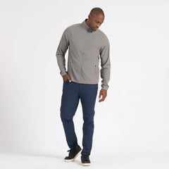 Venture Track Jacket | Grey Linen Texture