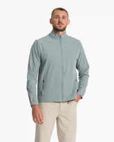 Venture Track Jacket | Stormy Linen Texture