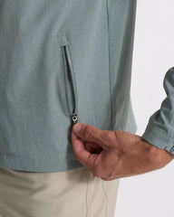 Venture Track Jacket | Stormy Linen Texture