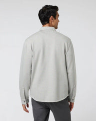 Del Mar Fleece Shirt Jacket | Vapor Heather