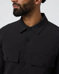 Lawson Tech Shirt Jacket | Black