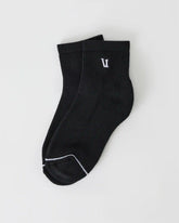 Quarter Crew V1 Sock 2.0 | Black