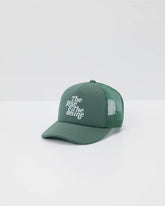 The Rise The Shine Trucker Hat | Agate Green