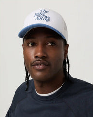 The Rise The Shine Trucker Hat | Light French Blue