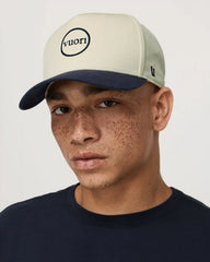 Hermosa Two Tone Hat | Navy