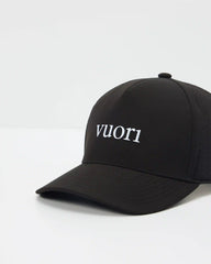 Vuori Wordmark Water Tech Hat | Black