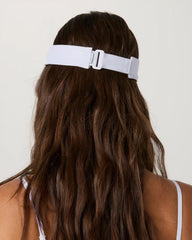 Backspin Visor | White