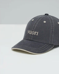 Contrast Stitch Hat | Dark Pewter
