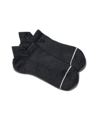 V1 Tab Sock | Charcoal Heather (OLD)